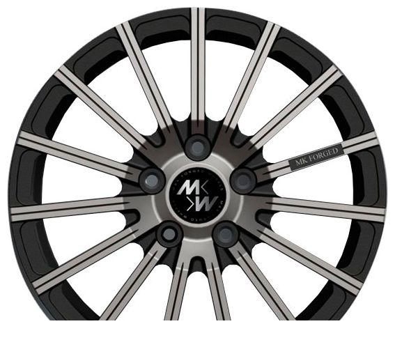 Wheel MK Forged Wheels XL polished+Black lip 20x9.5inches/5x130mm - picture, photo, image