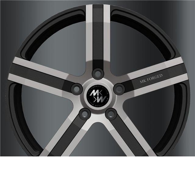 Wheel MK Forged Wheels XLIII Black 16x6.5inches/5x112mm - picture, photo, image