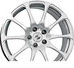 Wheel MK Forged Wheels XXIV Black Matt 16x6.5inches/5x100mm - picture, photo, image