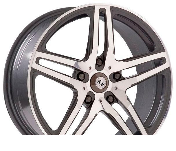 Wheel MK Forged Wheels XXV Silver 17x7.5inches/5x100mm - picture, photo, image
