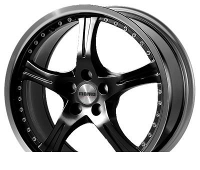 Wheel Momo Fxl One Black 17x7inches/4x108mm - picture, photo, image