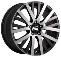 MSW 18 Matt Gun Metal Full Polished Wheels - 16x7inches/5x112mm