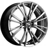MSW 20 Silver Full Polished Wheels - 15x7inches/4x100mm