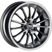 MSW 21 Matt Grey Full Pol Wheels - 16x7inches/4x108mm