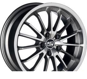 Wheel MSW 21 Matt Grey Full Pol 17x8inches/5x108mm - picture, photo, image