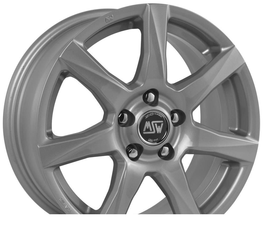 Wheel MSW 77 Full Silver 16x7inches/5x108mm - picture, photo, image