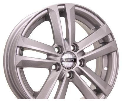 Wheel Neo 428 Silver 14x5.5inches/5x100mm - picture, photo, image
