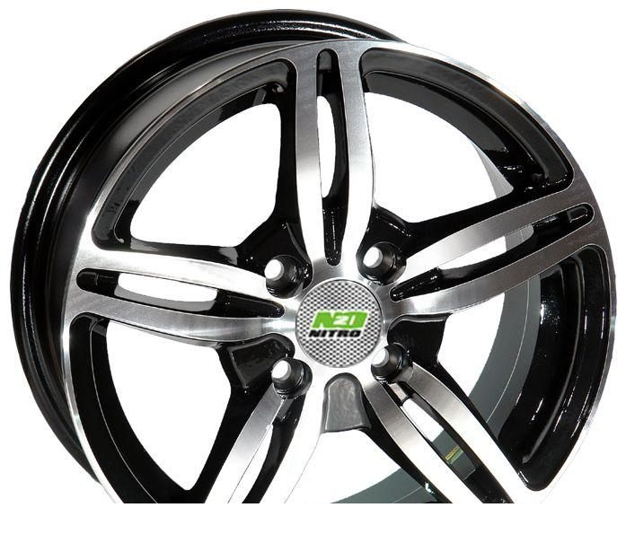 Wheel Nitro Y149 Silver 13x5inches/4x100mm - picture, photo, image