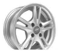 Wheel Nitro Y236 Silver 13x5inches/4x100mm - picture, photo, image