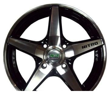 Wheel Nitro Y3119 Silver 15x6inches/4x100mm - picture, photo, image