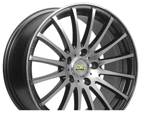 Wheel Nitro Y367 MBLP(carbon) 15x6.5inches/4x114.3mm - picture, photo, image