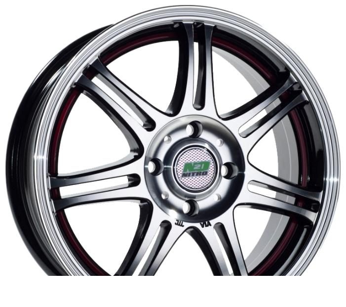 Wheel Nitro Y4601 MBLP (carbon) 15x6inches/4x100mm - picture, photo, image