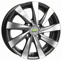 Nitro Y465 Silver Wheels - 15x6inches/4x100mm