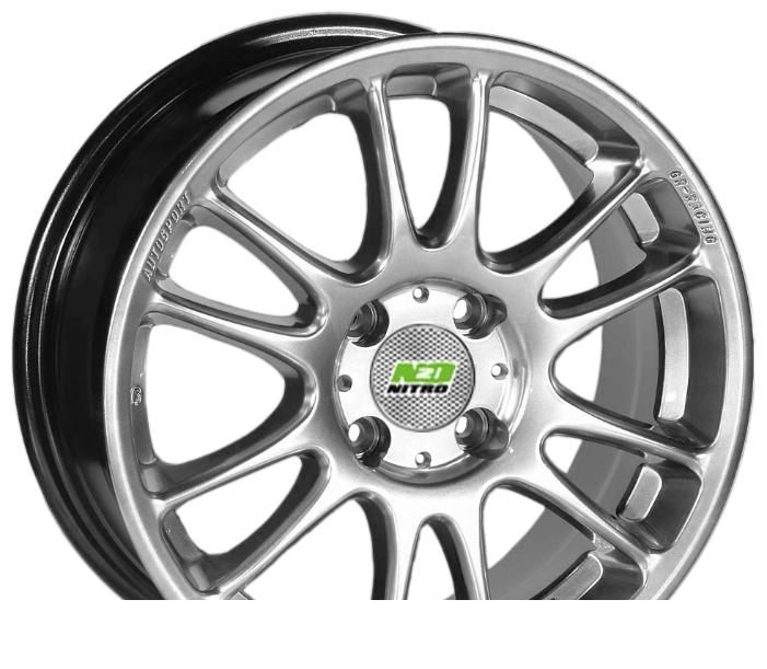 Wheel Nitro Y665 Silver 14x6inches/5x100mm - picture, photo, image