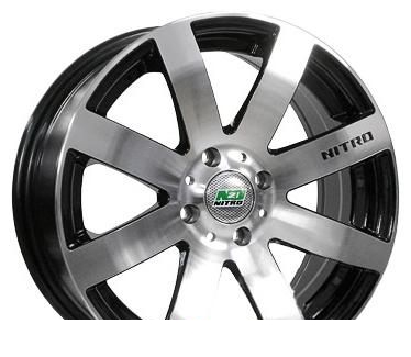 Wheel Nitro Y823 Silver 13x5inches/4x100mm - picture, photo, image