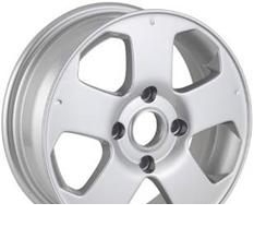 Wheel NW R058 Silver 14x5.5inches/5x114.3mm - picture, photo, image