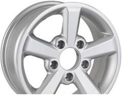 Wheel NW R082 Silver 16x7inches/5x139.7mm - picture, photo, image