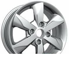 Wheel NW R277 Silver 15x6inches/4x114.3mm - picture, photo, image