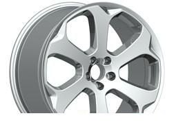 Wheel NW R6162 Silver 20x9inches/5x108mm - picture, photo, image