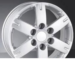 Wheel NW R623 Silver 17x7inches/6x139.7mm - picture, photo, image