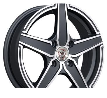 Wheel NZ Wheels F-1 BKF 14x5.5inches/4x100mm - picture, photo, image