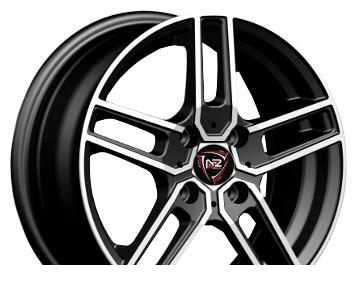Wheel NZ Wheels F-12 BKF 14x6inches/4x100mm - picture, photo, image