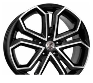 Wheel NZ Wheels F-15 BKF 14x6inches/4x100mm - picture, photo, image