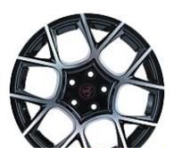 Wheel NZ Wheels F-26 BKF 14x6inches/4x100mm - picture, photo, image
