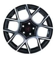 NZ Wheels F-26 BKF Wheels - 16x6.5inches/4x100mm