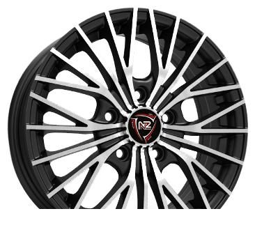 Wheel NZ Wheels F-3 BKF 15x6inches/4x100mm - picture, photo, image