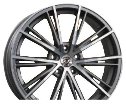 Wheel NZ Wheels F-31 BKF 14x6inches/4x100mm - picture, photo, image