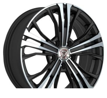 Wheel NZ Wheels F-4 BKF 16x6.5inches/4x100mm - picture, photo, image