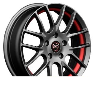 Wheel NZ Wheels F-40 MBRSI 14x6inches/4x100mm - picture, photo, image