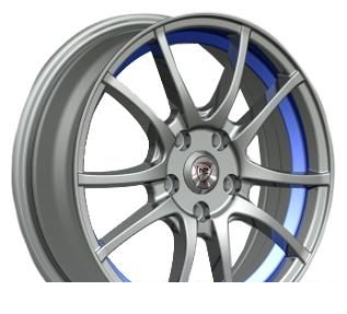 Wheel NZ Wheels F-43 BKRSI 15x6inches/4x100mm - picture, photo, image