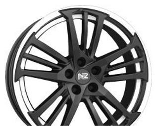Wheel NZ Wheels F-48 BKPL 16x6.5inches/4x100mm - picture, photo, image
