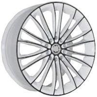 NZ Wheels F-49 W+BL Wheels - 15x6.5inches/4x100mm