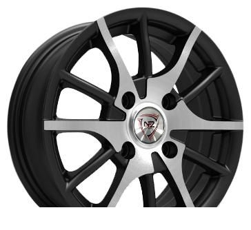 Wheel NZ Wheels F-5 BKF 14x6inches/4x100mm - picture, photo, image