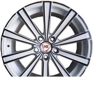 Wheel NZ Wheels F-55 WF 17x7inches/5x108mm - picture, photo, image