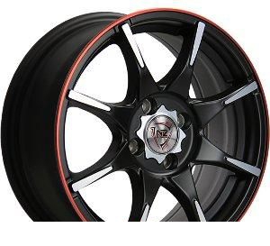 Wheel NZ Wheels F-56 MBFRS 15x6.5inches/4x0mm - picture, photo, image