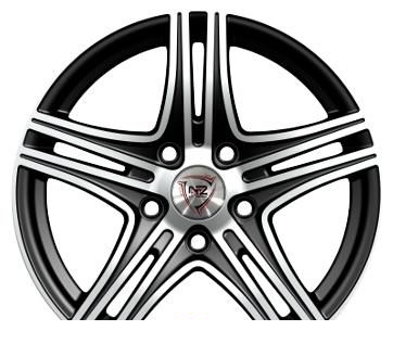 Wheel NZ Wheels F-6 BKF 15x6.5inches/4x100mm - picture, photo, image