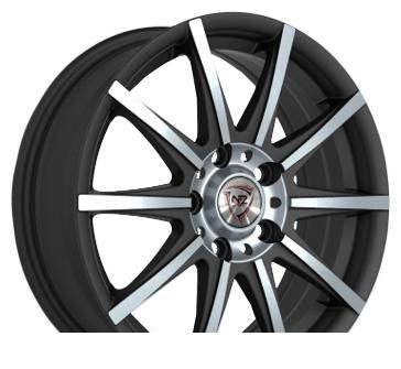Wheel NZ Wheels F-7 BKF 16x7inches/4x100mm - picture, photo, image