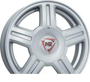 Wheel NZ Wheels SH653 Silver 15x6inches/4x98mm - picture, photo, image