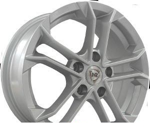 Wheel NZ Wheels SH655 Silver 15x6.5inches/4x0mm - picture, photo, image