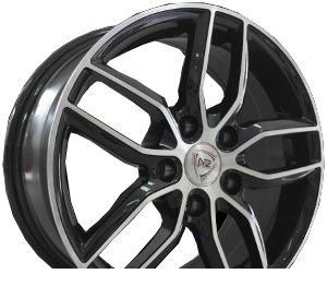 Wheel NZ Wheels SH656 BKF 15x6.5inches/4x0mm - picture, photo, image