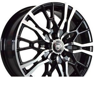 Wheel NZ Wheels SH658 BKF 15x6inches/4x100mm - picture, photo, image