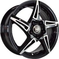 NZ Wheels SH661 BKF Wheels - 15x6inches/4x114.3mm