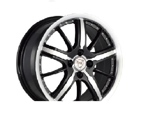 Wheel NZ Wheels SH663 BKFPL 16x6.5inches/4x108mm - picture, photo, image