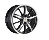 NZ Wheels SH663 BKFPL Wheels - 18x8inches/5x114.3mm