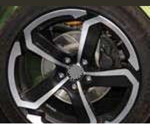 Wheel NZ Wheels SH665 BKF 17x7inches/5x108mm - picture, photo, image