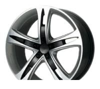 Wheel NZ Wheels SH669 Silver 18x8inches/5x105mm - picture, photo, image